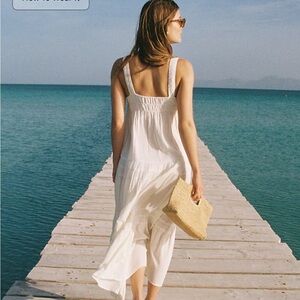 J. Crew ivory Summer Beach Dress /NWT